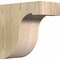 Ekena Millwork Del Monte Rough Sawn Corbel, Douglas Fir, 6"W x 12"D x 12"H COR06X12X12DEL00RDF - alternate 1
